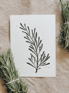 This simple yet beautiful print can be framed, pegged to a line/meshboard or sent as a gift to a friend. The process starts with a paper drawing that is then transferred to a Lino sheet and carefully hand carved by me, using special tools. Once the carving work is done, a water-based ink is rolled onto the print and then printed onto a sheet of paper. The outcome is rather charming!