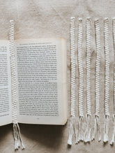 These macrame bookmarks add such a nice touch to the books that you like to read. Simple and elegant design.