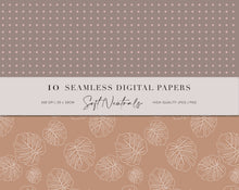 10 Seamless Soft Neutral Digital Papers. Cute Pastels. Use them for scrapbooking, fabric printing, wrapping paper, book covers, wall paper etc. There is no limitation to the possibilities. 