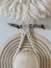 We all have a favourite hat (or two...) but nowhere to store them so hang them in style when they're not in use with this chic boho hat hanger. It's decor and practicality all in one! Made on driftwood.